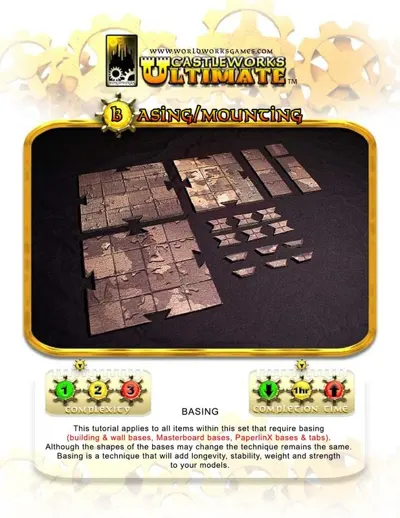 Обложка: Basing instructions