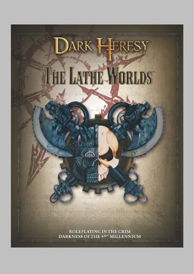 Обложка: Dark Heresy. Миры Латэ