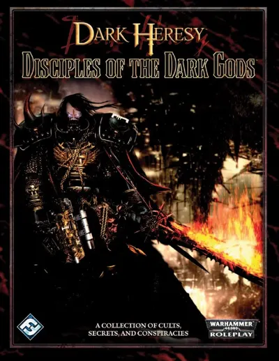 Обложка: Dark Heresy. Последователи Тёмных Богов