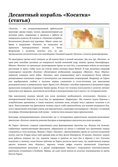 Обложка: Десантный корабль «Косатка»