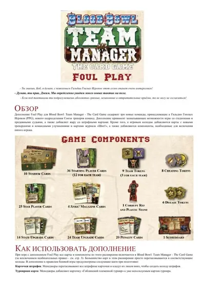 Обложка: Foul Play Rules