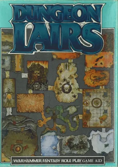 Обложка: Games Workshop - Dungeon Lairs 1987