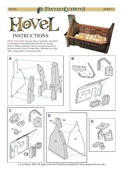 Обложка: Hovel Instructions