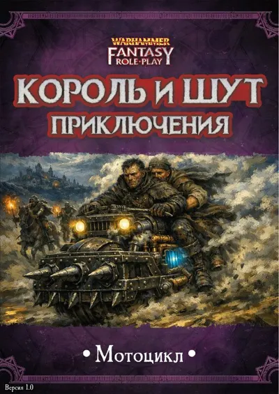 Обложка: КиШ приключение - Мотоцикл