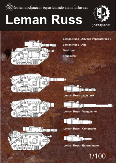 Обложка: Leman Russ 100