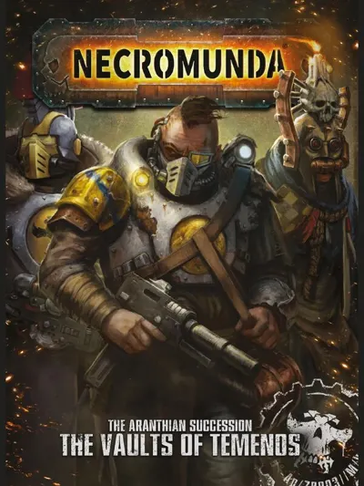 Обложка: Necromunda. Арантианское наследие Склепы Теменоса