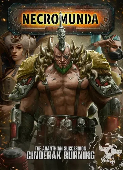 Обложка: Necromunda. Арантианское наследие-Сжигание Синдерака