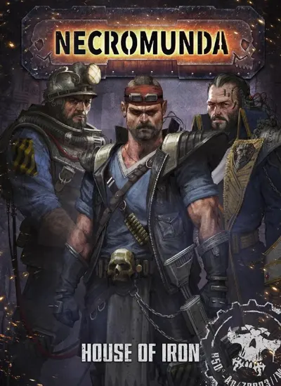 Обложка: Necromunda. Дом Железа