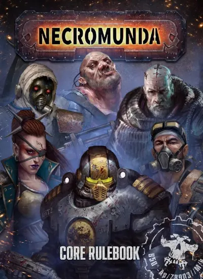 Обложка: Necromunda. Книга правил (2023)
