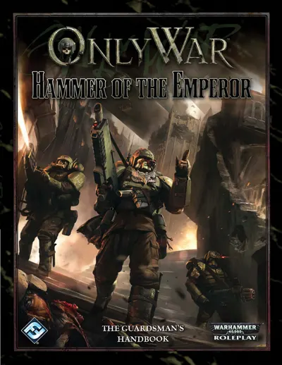 Обложка: Only war. Молот Императора