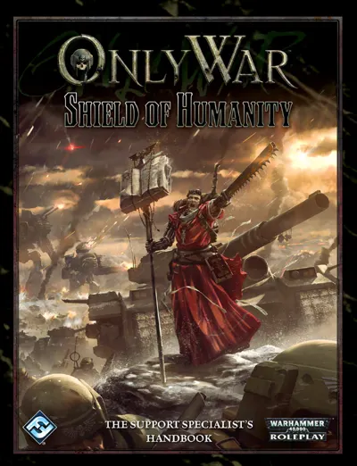 Обложка: Only war. Щит человечества