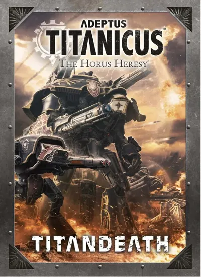 Обложка: The Horus Heresy. Титаносмерть