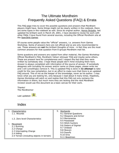 Обложка: Ultimate FAQ