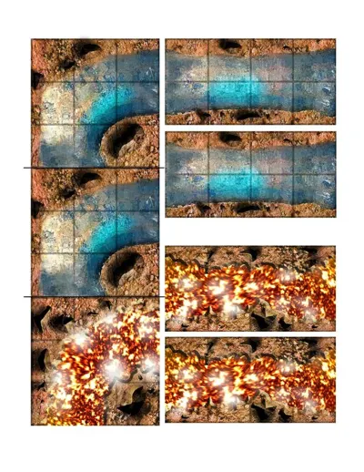 Обложка: water and lava